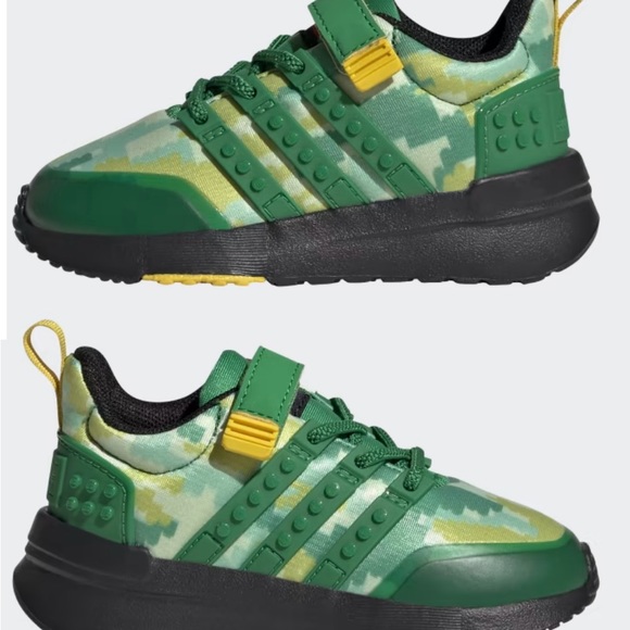 ADIDAS X LEGO® RACER TR21 ELASTIC LACE AND TOP STRAP SHOES 6.5K - Toddler - Picture 4 of 7